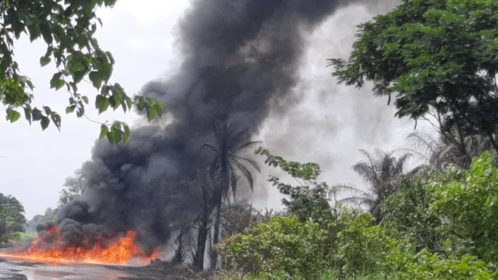 Inferno in Obiakpu Community in Ohaji Egbema LGA of Imo State.