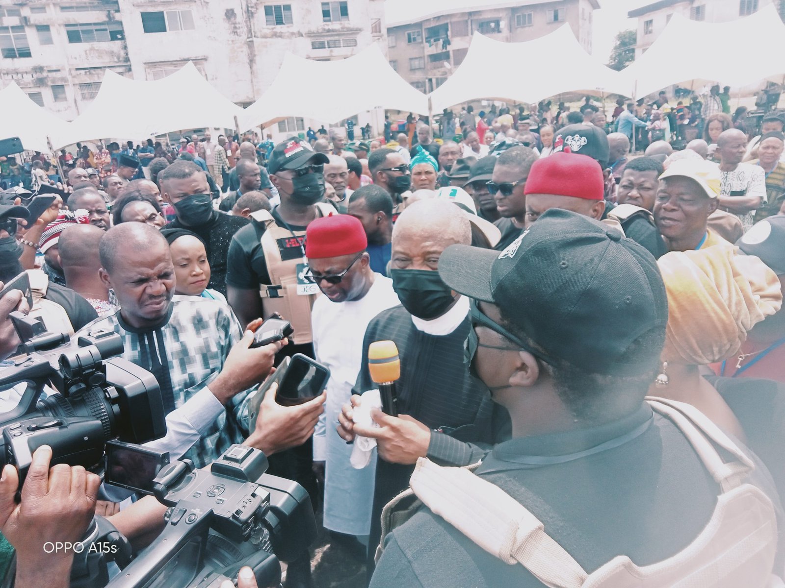High Chief Ikechi Emenike responding to his victory at 2022 APC Governorship primaries election.