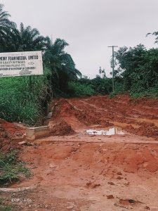 Umundara-Ahwa Oboro road.