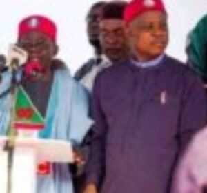 Abia 2023: I'm Optimistic Of My Resounding Victory-APC's Emenike 4 Senator Bola Tinubu and High Chief Ikechi Emenike